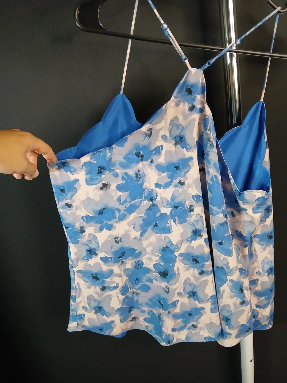 J. Crew Blue Floral Top NWT Sz 12